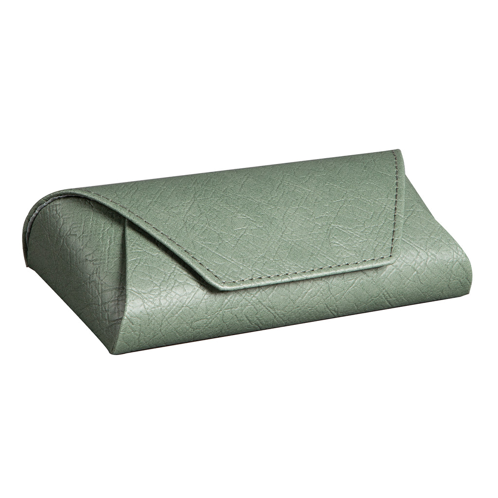 ED508-PAP (Large size horizontal RIGID HANDMADE eyeglasses case with paper aspect)