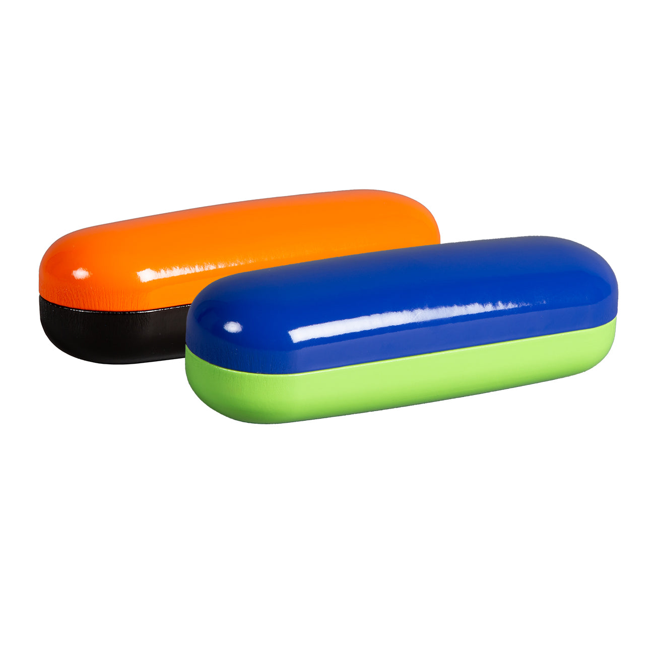 E5052-PIL (Étui à lunettes RIGIDE horizontal de grande taille en forme de comprimé)