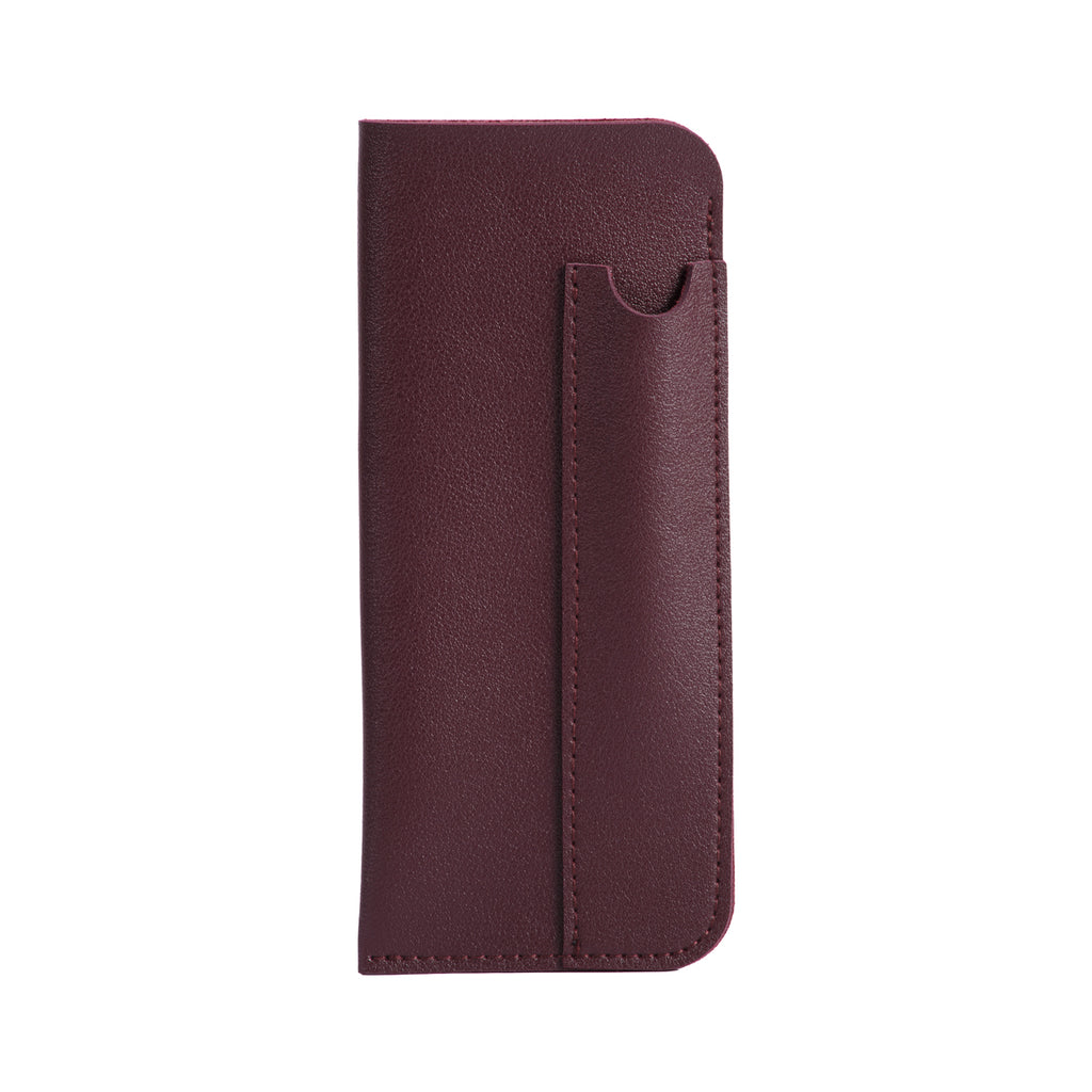 E1078-PEN (Long size vertical SOFT eyeglasses case with PEN insert)