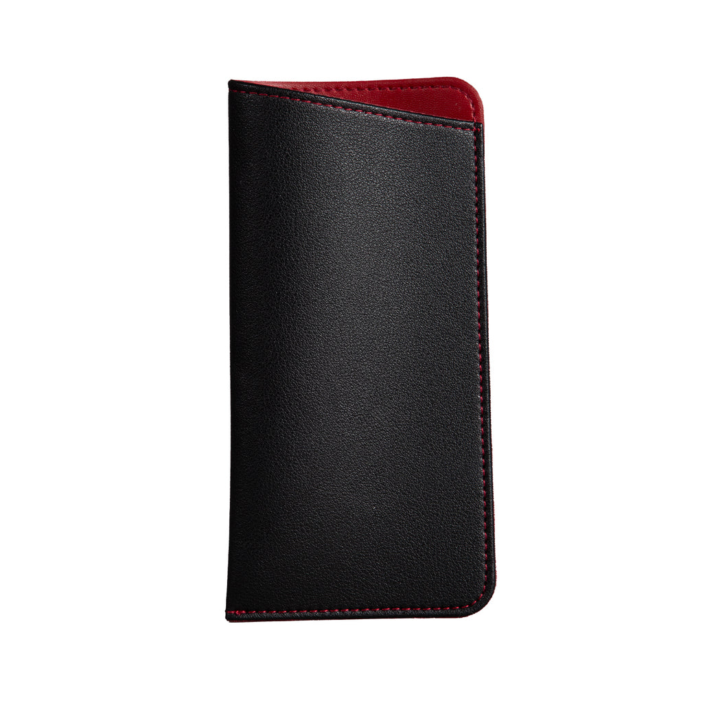 E177-DUO (Large size vertical ECONOMIC DUO TON SOFT fashion eyeglasses case)