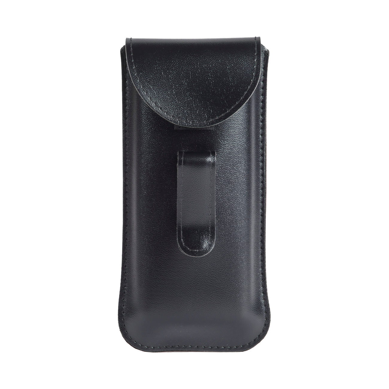 E2080-LEA (Étui à lunettes semi-rigide vertical de longue taille avec rabat et PINCE)