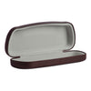 E5046-LEA (Regular size RIGID eyeglasses case with LEATHER look)