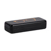 E5081-GLS (Large size horizontal RIGID eyeglasses case with EMBOSSED eyewear pattern)