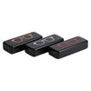 E5081-GLS (Large size horizontal RIGID eyeglasses case with EMBOSSED eyewear pattern)