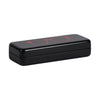 E5081-GLS (Large size horizontal RIGID eyeglasses case with EMBOSSED eyewear pattern)