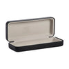 E5081-GLS (Large size horizontal RIGID eyeglasses case with EMBOSSED eyewear pattern)