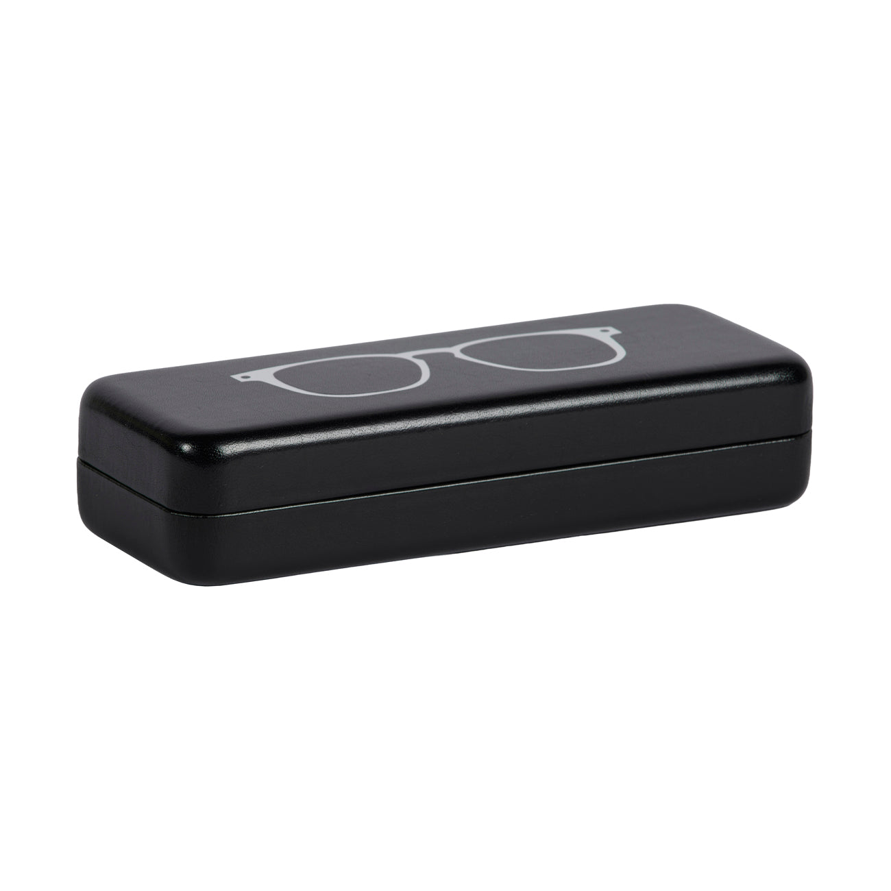 E5081-GLS (Étui à lunettes RIGIDE horizontal de grand format avec motif de LUNETTE en relief)