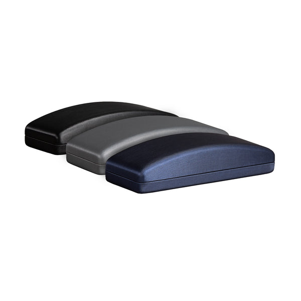 E5098-XL (Étui à lunettes RIGIDE horizontal de très grand format au fini satiné)